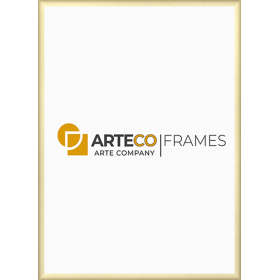 Gold aluminum frame 1cm