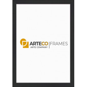 Black wooden frame 2cm